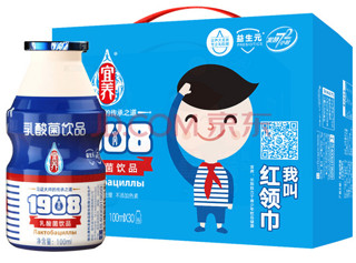 宜养 发酵型乳酸菌饮品 100ml*30瓶 