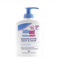sebamed 施巴 婴幼儿温和洗发沐浴露二合一 200ml