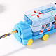  凑单品：Disney 迪士尼 Z7951 多功能火车头铅笔盒 浅蓝　
