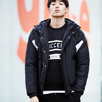 GXG 64807001 男士连帽棉服