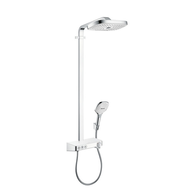 双11预售：hansgrohe 汉斯格雅 双飞雨300 恒温花洒套装 27127400/27127000 