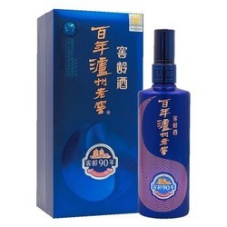 泸州老窖 百年窖龄90年 52度 浓香型白酒 500ml