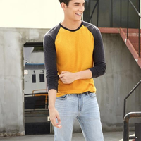 OLD NAVY 339908 男士拼色插肩袖T恤