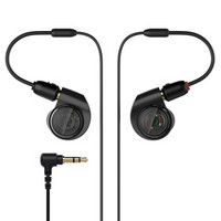 audio-technica 铁三角 ATH-E40 E40 双动圈入耳式耳机