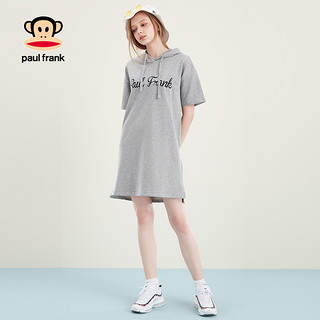 PAUL FRANK 大嘴猴 女时尚连帽短袖连衣裙PFCTE182041W