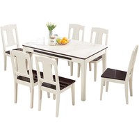 QuanU 全友 120709 简约大理石纹路实木料