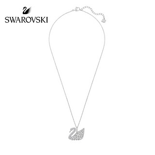 SWAROVSKI 施华洛世奇 SWAN LAKE 天鹅锁骨链 (银色)