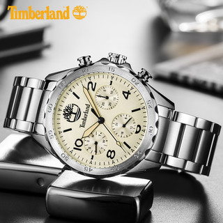 Timberland 添柏岚 OKEMO. TBL.13909 银色 (圆形、钢、银色、41mm)