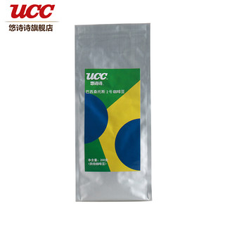 UCC 悠诗诗 巴西桑托斯NO.2咖啡豆 200g