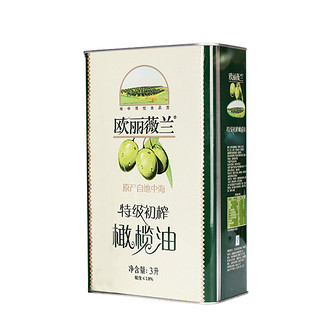 欧丽薇兰 特级初榨橄榄油 3L