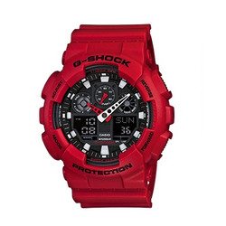 CASIO 卡西欧 G-Shock系列 GA-100B-4ADR 男士运动腕表