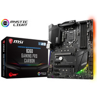 msi 微星 B360 GAMING PRO CARBON 主板