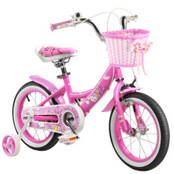 TOPRIGHT 途锐达 儿童自行车 经典版小城堡 粉色