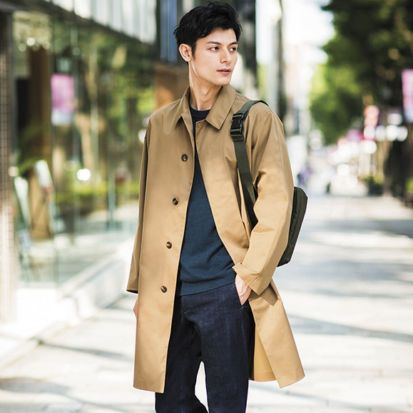 双11预售：优衣库 UNIQLO 优衣库 409338 男士风衣