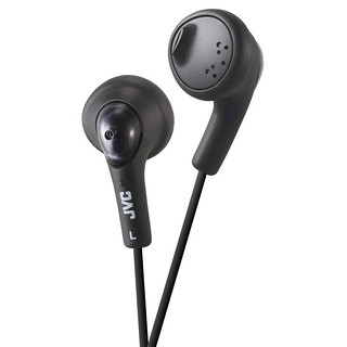 JVC 杰伟世 HA-F160平头耳机耳塞式有线耳机HIFI平头塞3.5MM