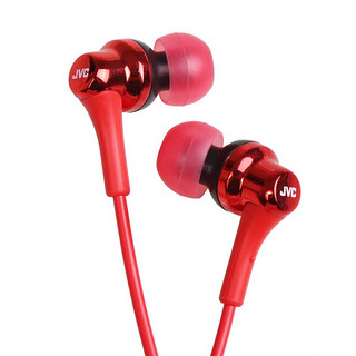 JVC 杰伟世  HA-FX26 耳机 (通用、入耳式、红色 蓝色)