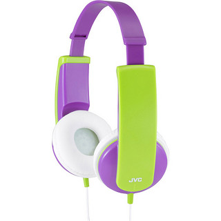 JVC 杰伟世 HA-KD5 头戴式耳机 (通用、头戴式、32Ω、紫罗兰)