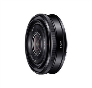 SONY 索尼 E 20mm F2.8 广角定焦镜头 索尼E卡口 49mm