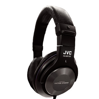 JVC 杰伟世 HA-MX100 耳机 (通用、动圈、头戴式、56Ω、黑色)