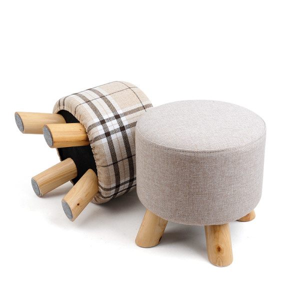 kuka 顾家家居 xj 时尚简约布艺款换鞋凳