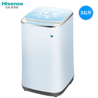 Hisense  海信 XQB30-M158LH 迷你波轮洗衣机 3kg