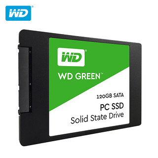 WD 西部数据 绿盘 WDS120G1G0A SATA3 固态硬盘 120GB