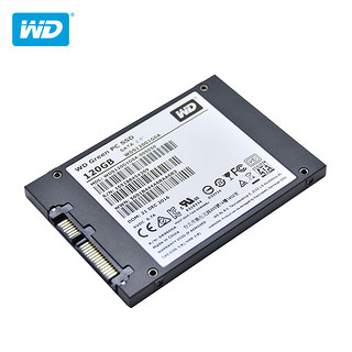 WD 西部数据 绿盘 WDS120G1G0A SATA3 固态硬盘 120GB