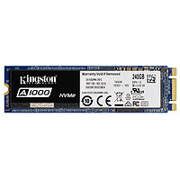 Kingston 金士顿 SA1000M8/240G M.2 NVMe 固态硬盘 240GB