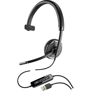 plantronics 缤特力  C510 耳机 (Windows、头戴式、黑色)