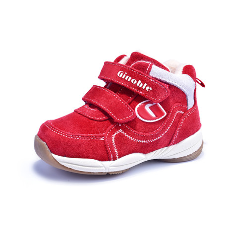 基诺浦冬款加厚宝宝学步棉鞋男女儿童婴儿机能