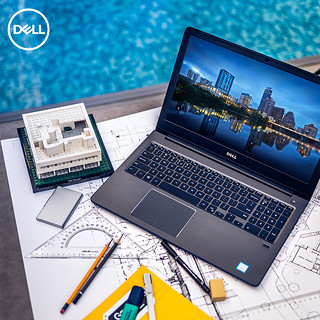 DELL 戴尔  Vostro5568 笔记本电脑 (银灰、15.6英寸、 1920x1080、GF MX130、256GB、 8GB、 i5-8265U)