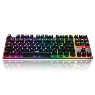 fühlen 富勒 SM681R 87键 有线机械键盘 黑色 富勒黑轴 RGB
