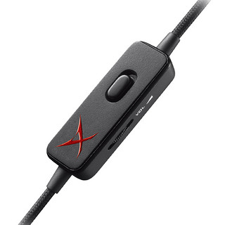 CREATIVE 创新 Sound BlasterX H3 耳罩式头戴式有线耳机 黑色 3.5mm