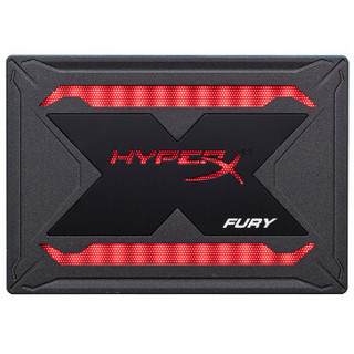 Kingston 金士顿 HyperX Fury系列 480GB SATA3 RGB 固态硬盘