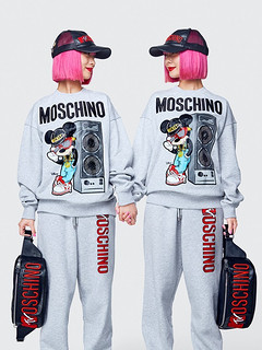 MOSCHINO tv X H＆M HM0702831__1 中性款印花卫衣