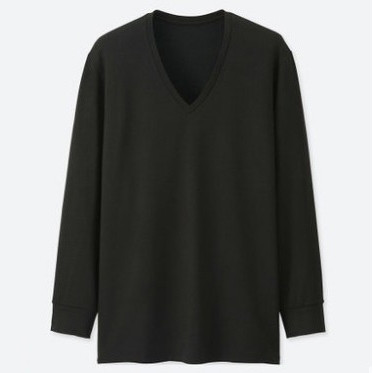 双11预售：优衣库 UNIQLO 优衣库 HEATTECH EXTRA WARM  400226 男士T恤