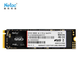 Netac 朗科 绝影N930E M.2 NVMe 固态硬盘 480GB 