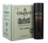 张裕(CHANGYU)特选级圆筒赤霞珠干红葡萄酒 红酒 750ml*6 整箱装