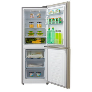 Midea 美的 BCD-207WM 单循环 风冷双门冰箱 207L 芙蓉金