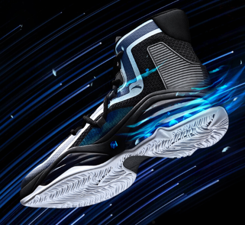 anta 安踏 星轨 11911661r 男子高帮篮球鞋