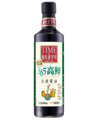 海天 老字号 365高鲜头道酱油 480ml *2件