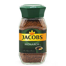Jacobs 冻干咖啡 摩纳可绿冠 冻干速溶咖啡100g *2件