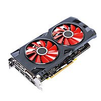 XFX 讯景 RX580 2048SP 8GB 黑狼 显卡 工包版