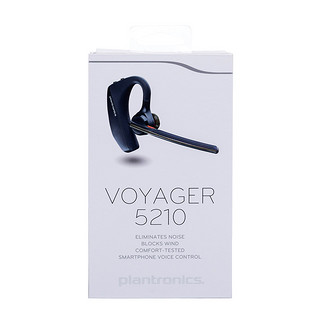 plantronics 缤特力 Voyager 5210 无线蓝牙耳机 (通用、耳挂式、深蓝色)