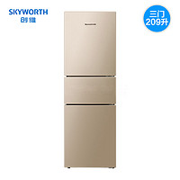 Skyworth  创维 W209MM 三门冰箱 209L