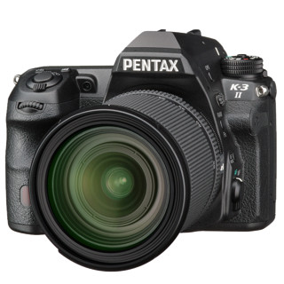 PENTAX 宾得 K3-II APS-C画幅 数码单反相机 黑色 单机身