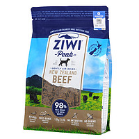 双11预售、历史低价：ZIWI 巅峰 宠物冻干狗粮 风干牛肉 1kg *4件