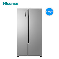 Hisense 海信 BCD-579WFK1DPUT 579升 对开门冰箱