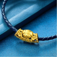 CHOW TAI FOOK 周大福 十二生肖狗 sweet甜蜜 R20109 足金转运珠