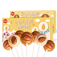 Be&Cheery 百草味 棒棒糖礼盒 (巴旦木牛奶、12支、84g)
